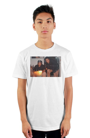 White Eazy E and DJ Quik Tee