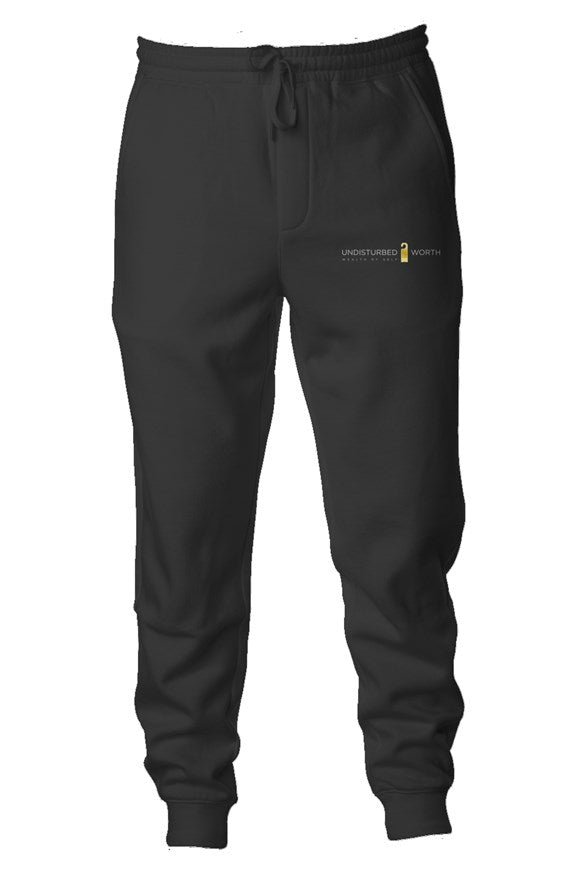 Black Undisturbed Worth Joggers